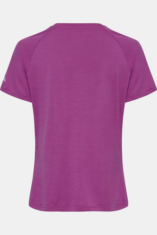 Vaude T-Shirt Women'S Essential Wool T-Shirt Magenta