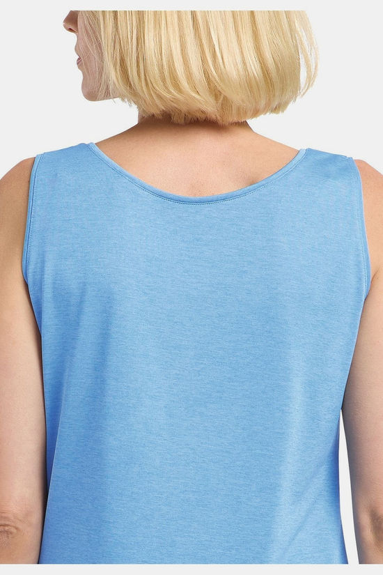 Jack Wolfskin Top Crosstrail Tank Mid Blue