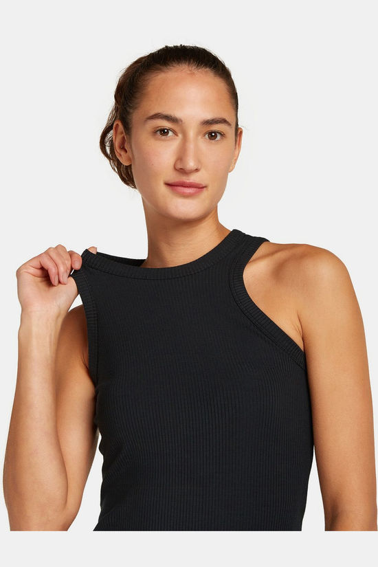 icebreaker Top W Mer Rib Lotus Tank Black
