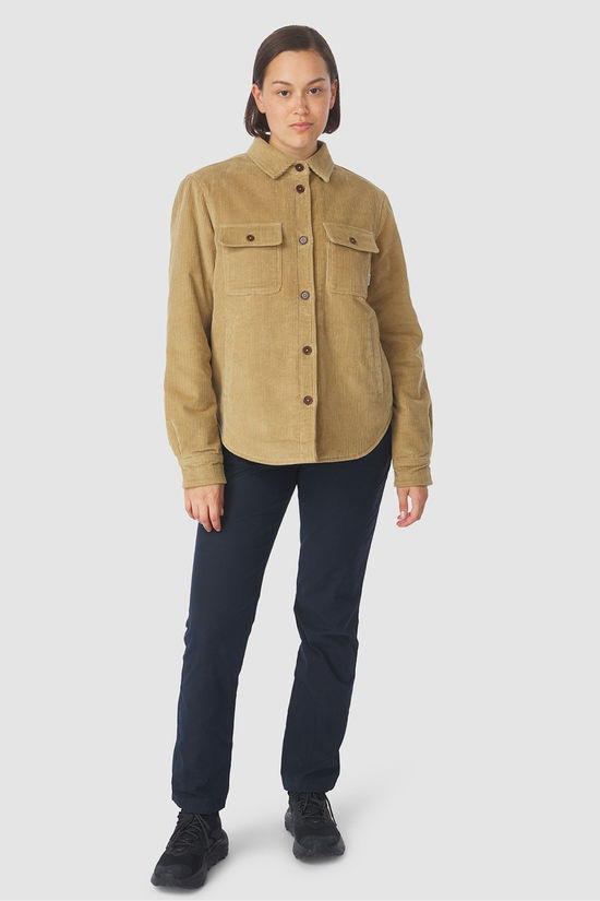 Ayacucho Hemd Dakota Corduroy Shirt W Beige
