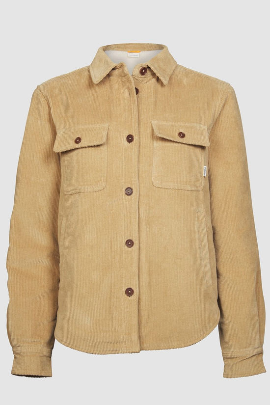 Ayacucho Hemd Dakota Corduroy Shirt W Beige