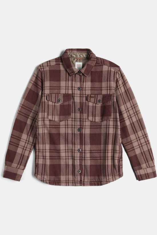 Topo Designs Hemd Onlooker Twill Shirt Jacket W Huckleberry Multi