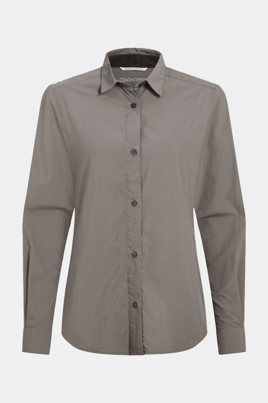 Craghoppers Hemd Nosiife Alma Long Sleeved Shirt Vert