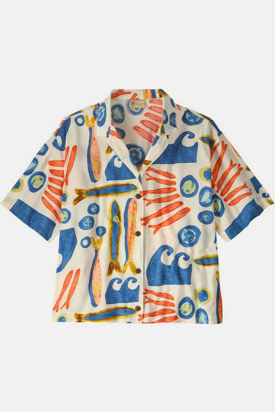 Patagonia Hemd  Tidal Threads Shirt Sardines: Natural