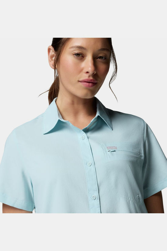 Columbia Hemd Silver Ridge™ Utility II Ss Shirt Marine Light