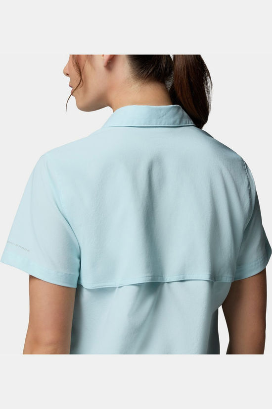 Columbia Hemd Silver Ridge™ Utility II Ss Shirt Marine Light
