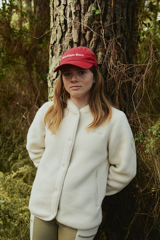 Peak Performance Fleece W Fleece Snap Cardigan Sand Fog