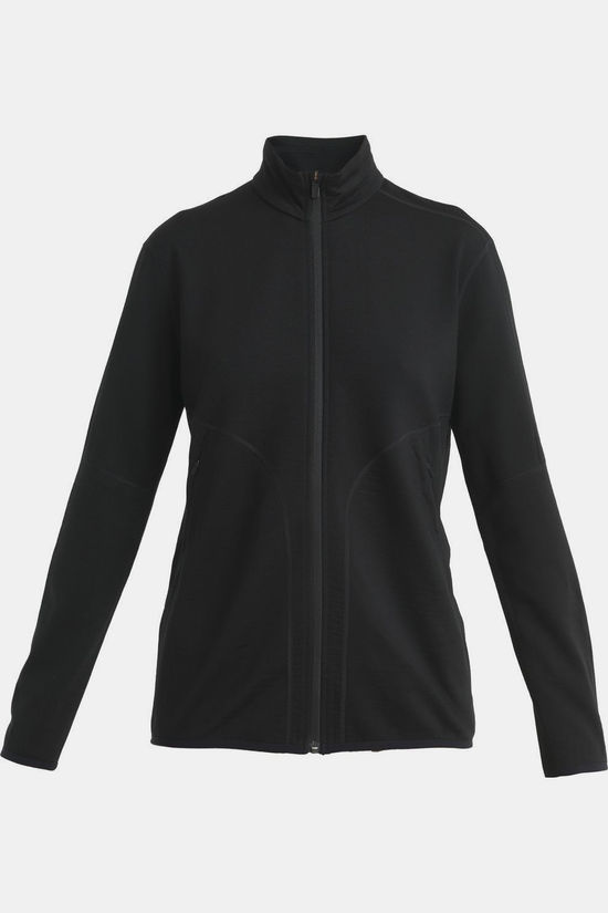 icebreaker Polaire Merino 560 Realfleece Elemental Ls Zip Black