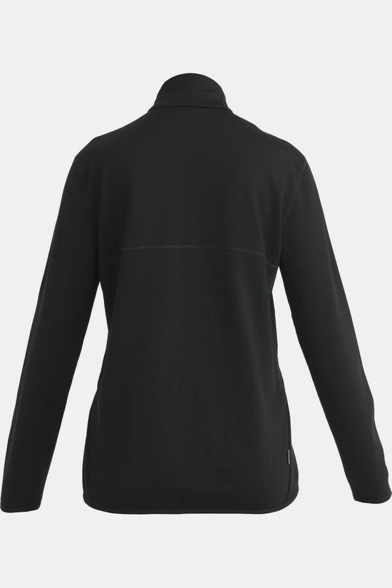 icebreaker Polaire Merino 560 Realfleece Elemental Ls Zip Black
