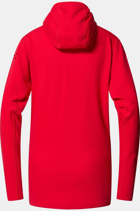 Haglöfs Fleece Rosson Mid Hood Bright Red