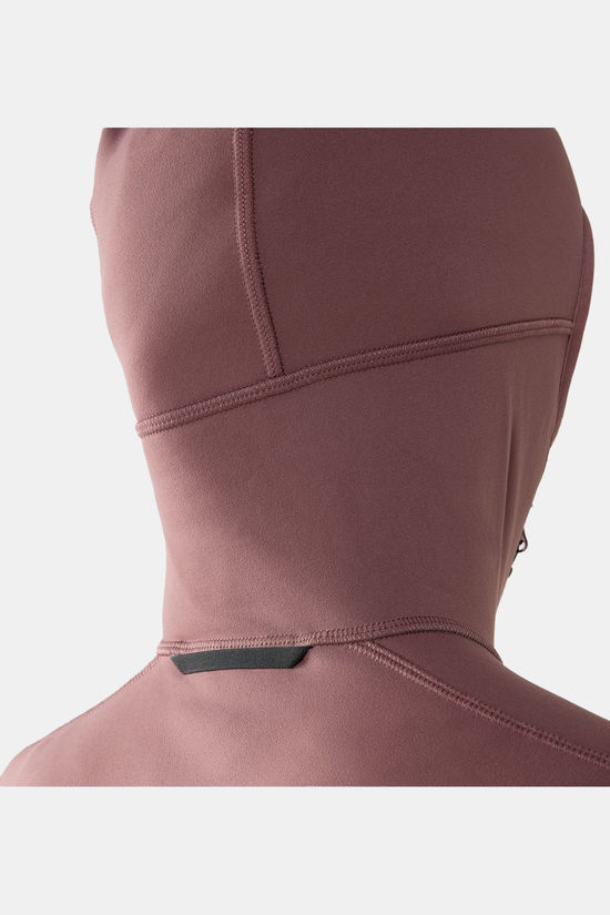 Haglöfs Fleece Rosson Mid Hood Misty Mauve