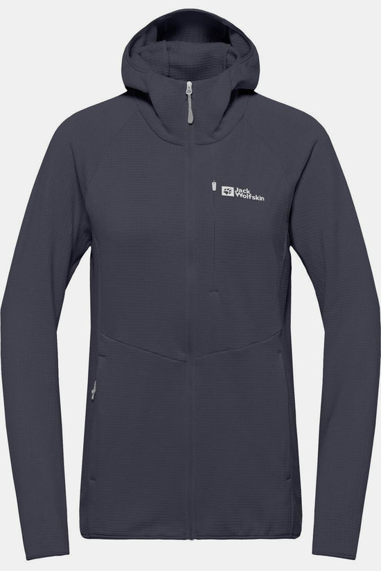 Jack Wolfskin Polaire Kolbenberg Hooded Fz W Graphite