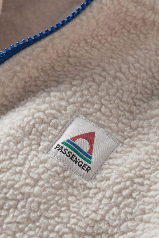 Passenger Fleece Fairbanks 2.0 Full Zip Recycled Sherpa Oatmeal
