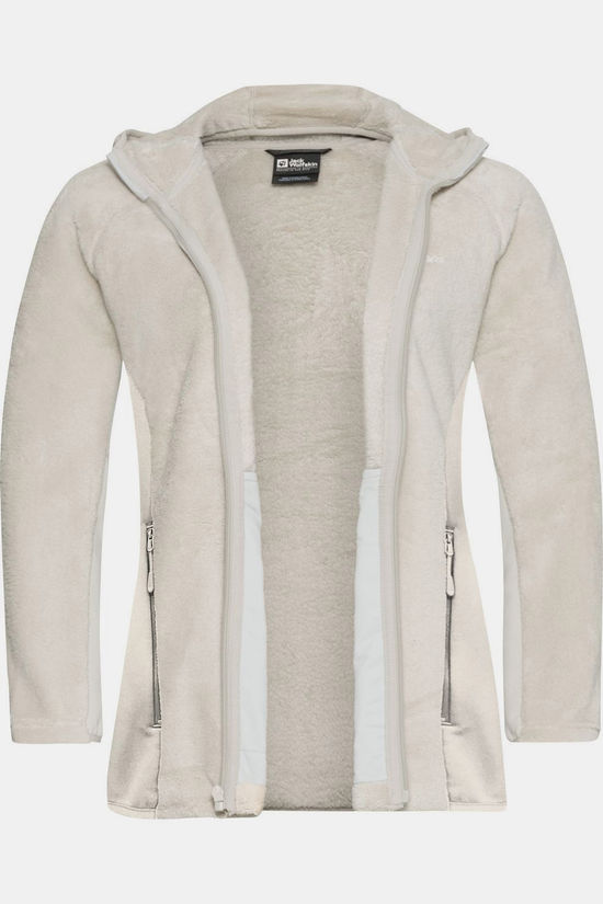 Jack Wolfskin Polaire Rotwand Hooded Fz W Pale Sand