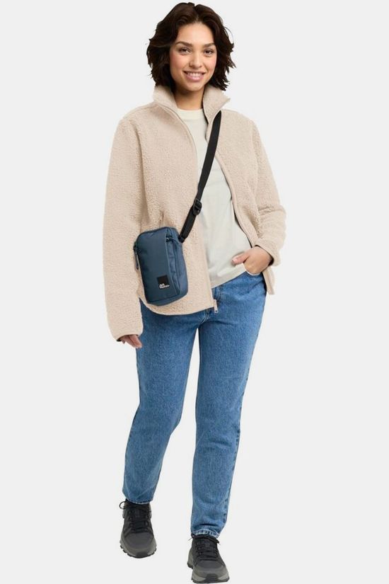 Jack Wolfskin Polaire High Curl Jkt W Oyster