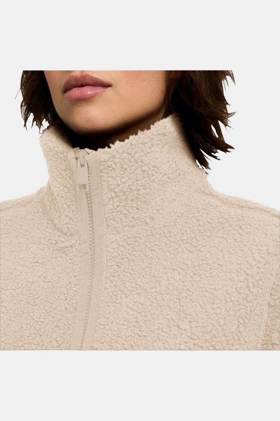 Jack Wolfskin Polaire High Curl Jkt W Oyster