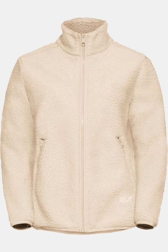 Jack Wolfskin Polaire High Curl Jkt W Oyster