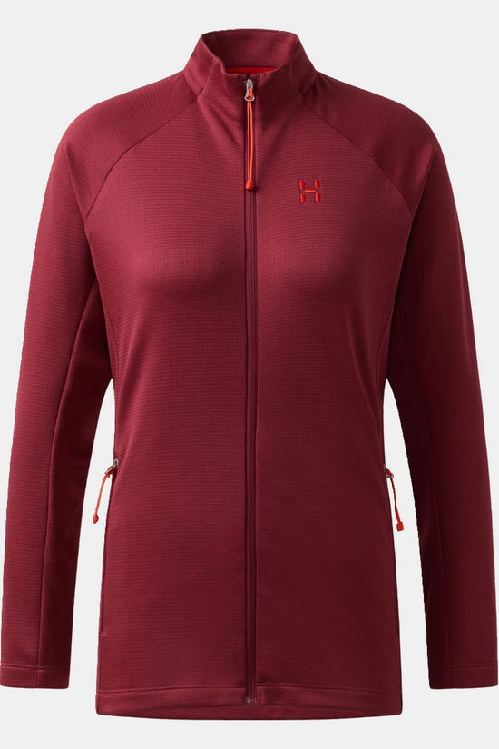 Haglöfs Polaire Korp Mid Jacket Women Carmine Red