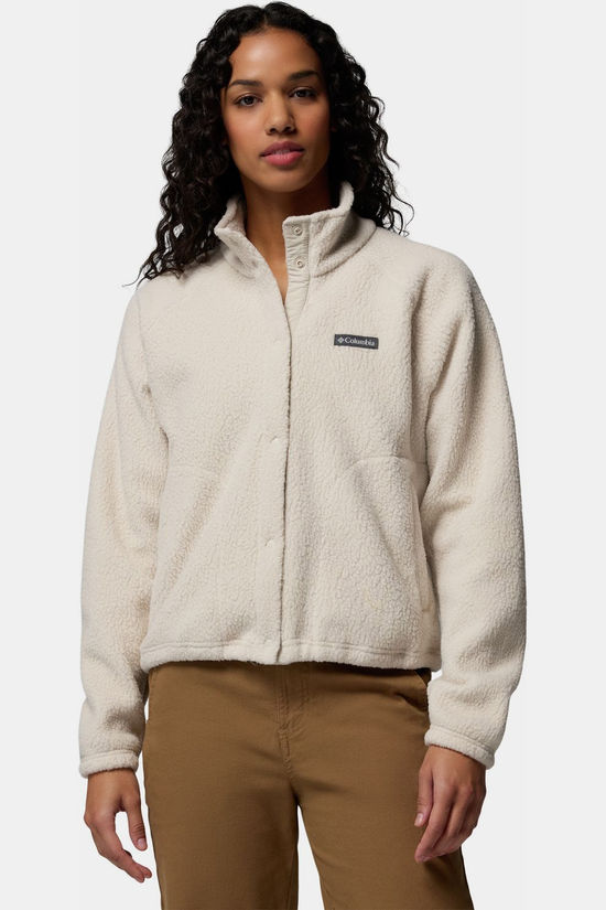 Columbia Fleece Jasper Ridge™ Pebbled Fleece Full Snap Dark Stone