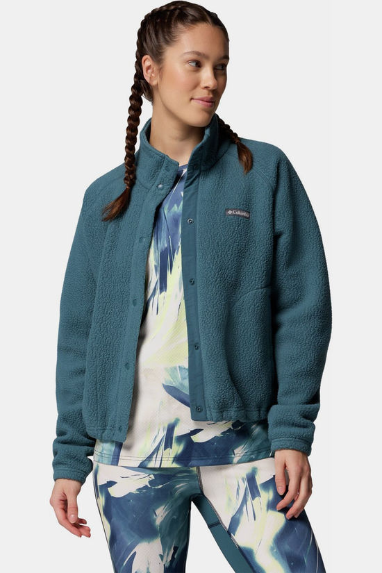 Columbia Fleece Jasper Ridge™ Pebbled Fleece Full Snap Everblue