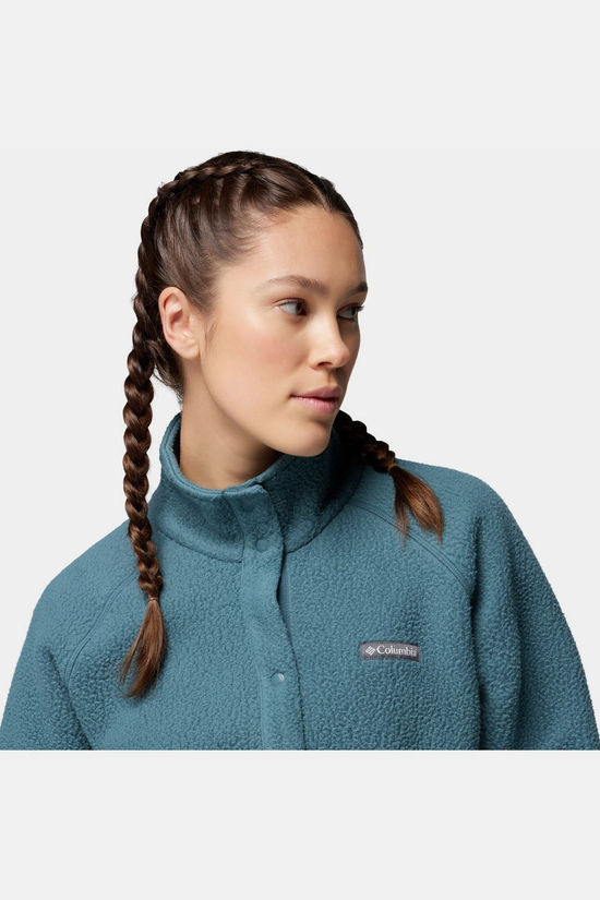 Columbia Fleece Jasper Ridge™ Pebbled Fleece Full Snap Everblue