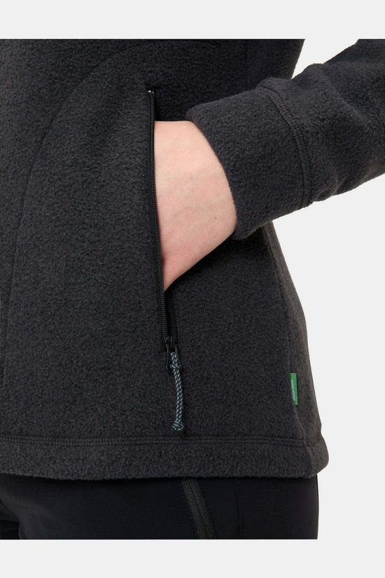 Vaude Polaire Women'S Skomer Winter Fleece Jacket Phantom Black