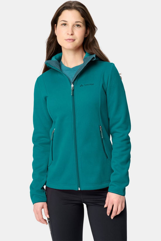Vaude Polaire Wo Idris Fleece Hoody Fjord Green