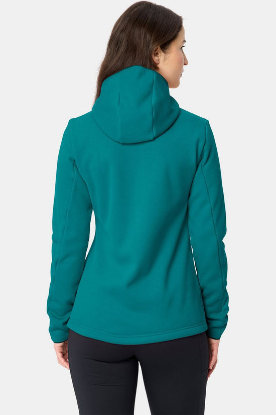 Vaude Polaire Wo Idris Fleece Hoody Fjord Green
