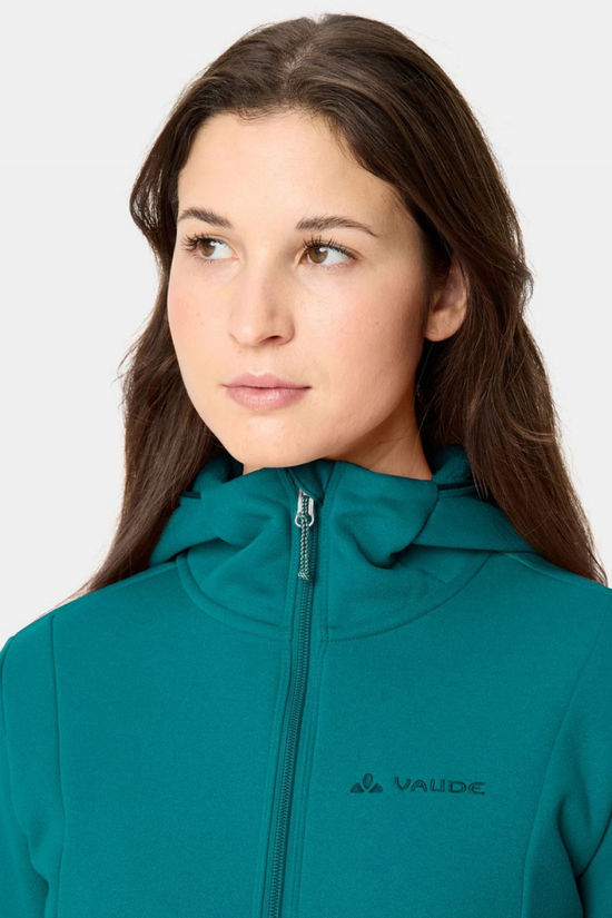 Vaude Polaire Wo Idris Fleece Hoody Fjord Green