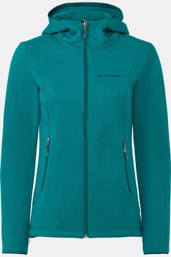 Vaude Polaire Wo Idris Fleece Hoody Fjord Green