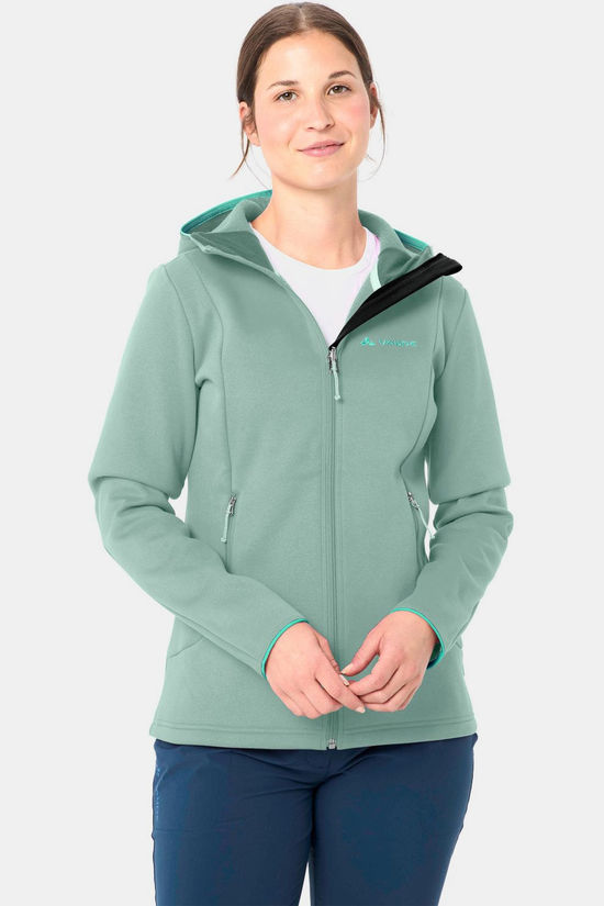 Vaude Polaire Wo Idris Fleece Hoody Dusty Fern