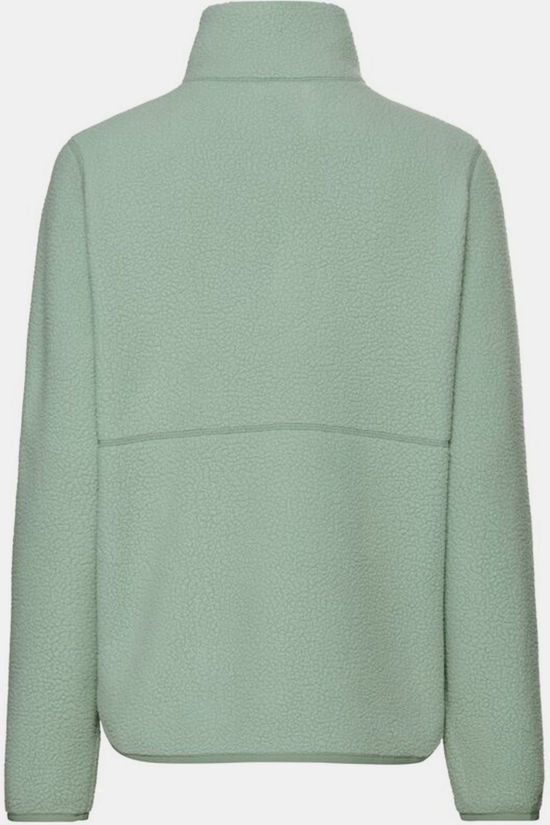 Jack Wolfskin Fleece Lite Curl Fz W Green Zinnia