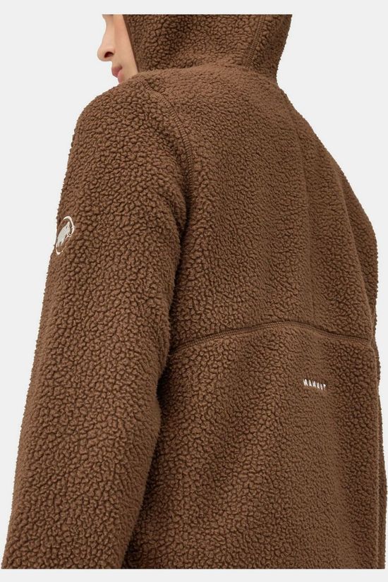 Mammut Fleece Falera Pro Ml Hooded Jacket Women Soil