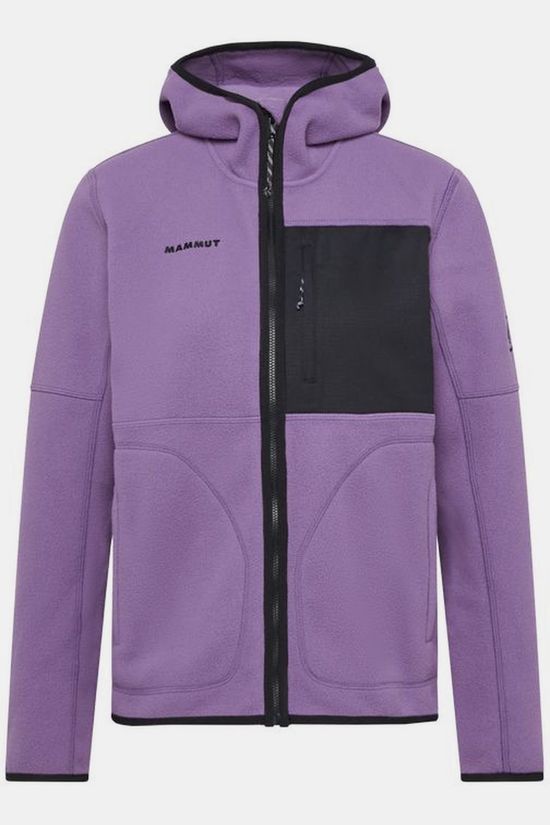 Mammut Fleece Tamaro Ml Hooded Jacket Women Paloja-Black