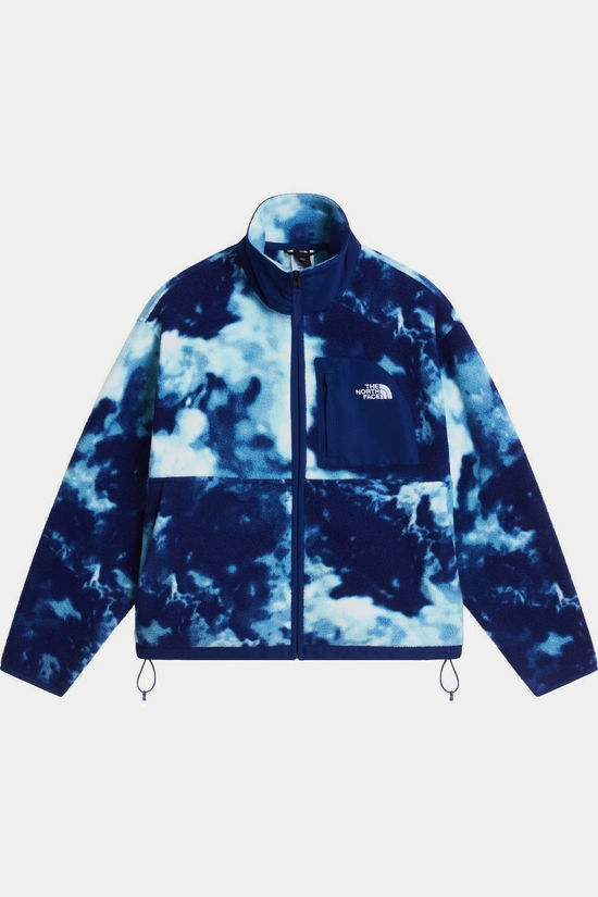 The North Face Polaire W Yumiori Off Peak Full Zip Jacket -Prnt Bold Blue Granitic Rock