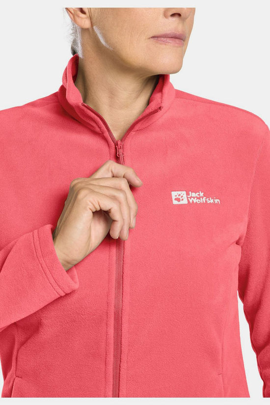 Jack Wolfskin Polaire Taunus Fz Sunset Coral