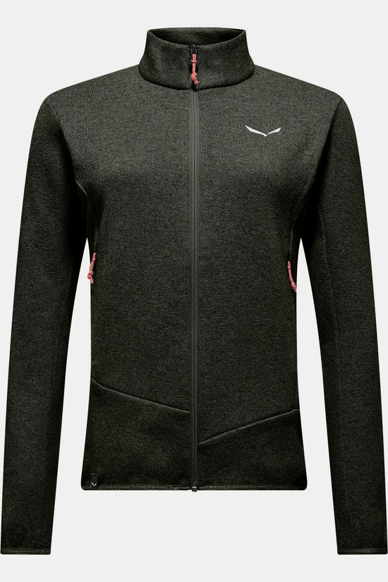 Salewa Fleece Puez Rocca Pl Jacket W Dark Olive