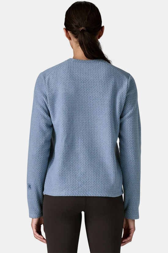 Patagonia Fleece W'S R1 Air Crew Barnacle Blue