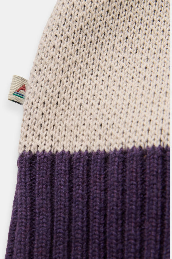 Passenger Clothing ltd Polaire Scenic Recycled Knitted Cardigan 2.0 Scenic Deep Plum