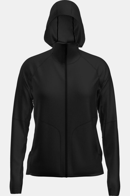icebreaker Polaire W 150 Merinofine Ace Ls Zip Hoodie Black