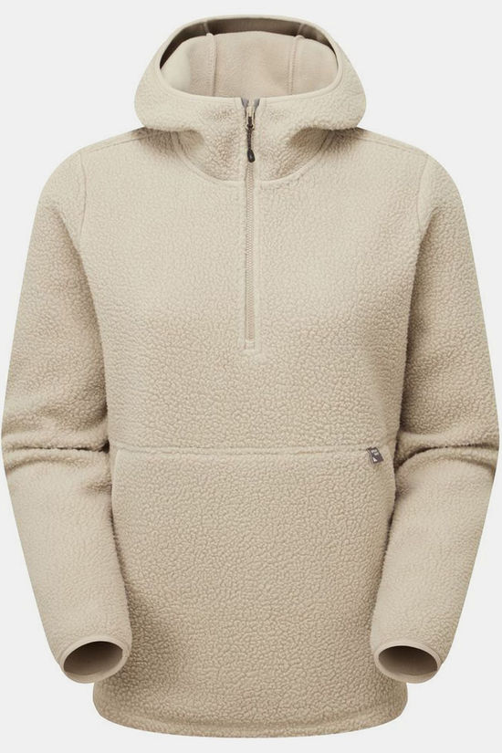 Sprayway Fleece Aber Half Zip Hooded Cashew