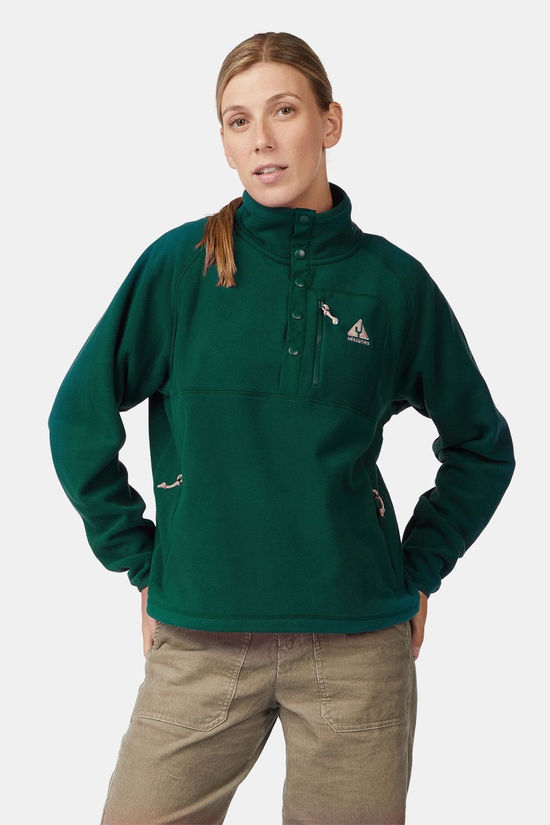 Ayacucho Fleece Venture Snap Pullover W Rainforest