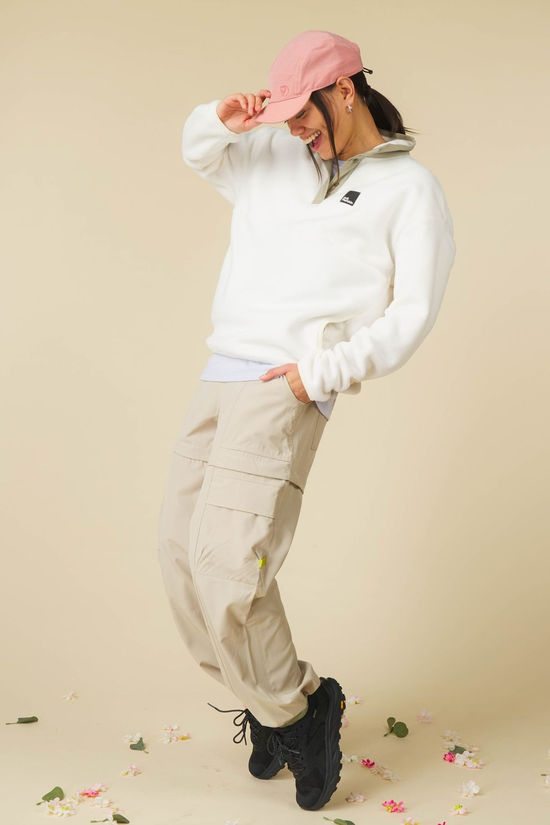 Jack Wolfskin Fleece Sumetro Hz W Cotton White