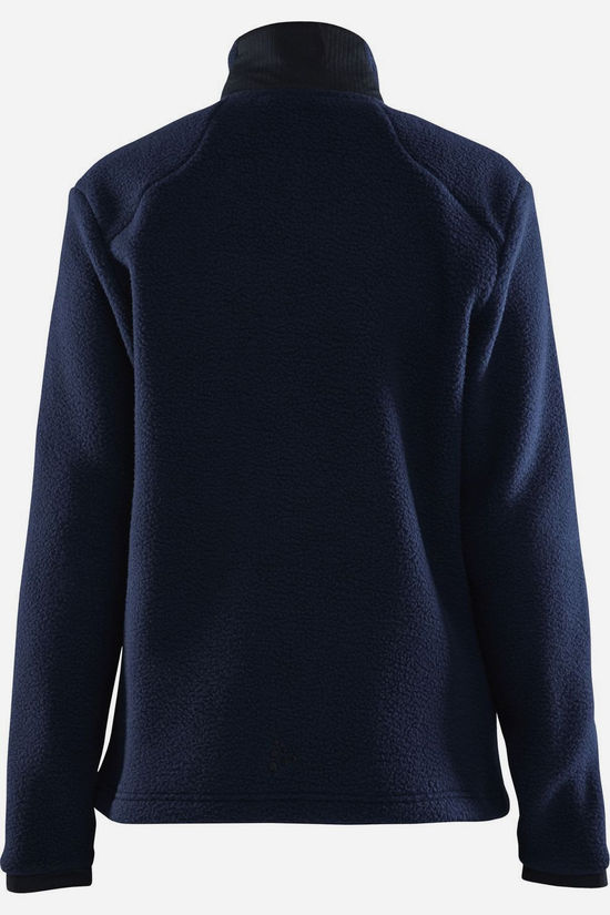 Craft Fleece Adv Explore Pile Fleece Jack W Blaze-Black