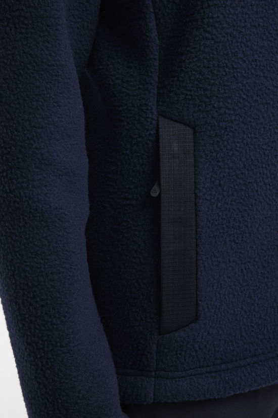 Craft Fleece Adv Explore Pile Fleece Jack W Blaze-Black