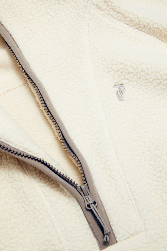 Peak Performance Polaire Naturerush Pile Half Zip Women Sand Fog