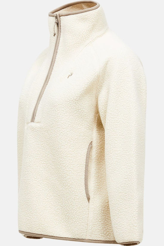 Peak Performance Polaire Naturerush Pile Half Zip Women Sand Fog