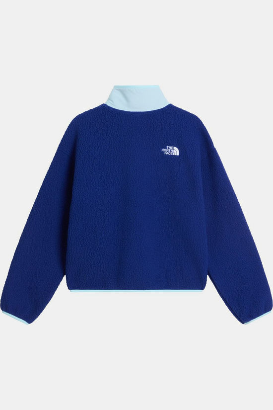 The North Face Fleece W Cragmont Snap 1/2 Fleece Jacket Bold Blue/Glacier
