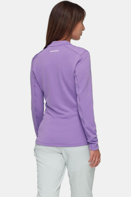 Mammut Fleece Aenergy Ml Half Zip Pull Women Lavandin