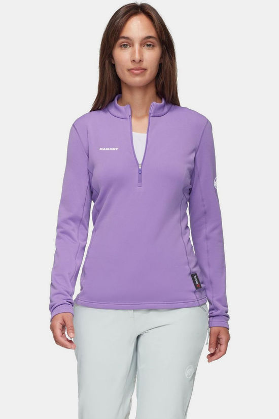 Mammut Fleece Aenergy Ml Half Zip Pull Women Lavandin